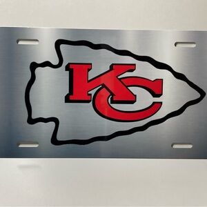 Kansas City Chiefs License Plate